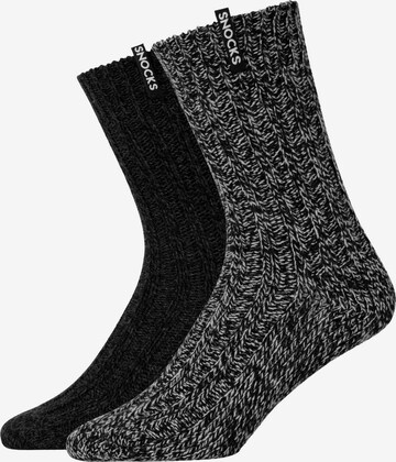 SNOCKS Socken in Grau: predná strana