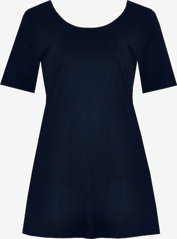 YOEK Shirt 'ELLA' in Blue: front