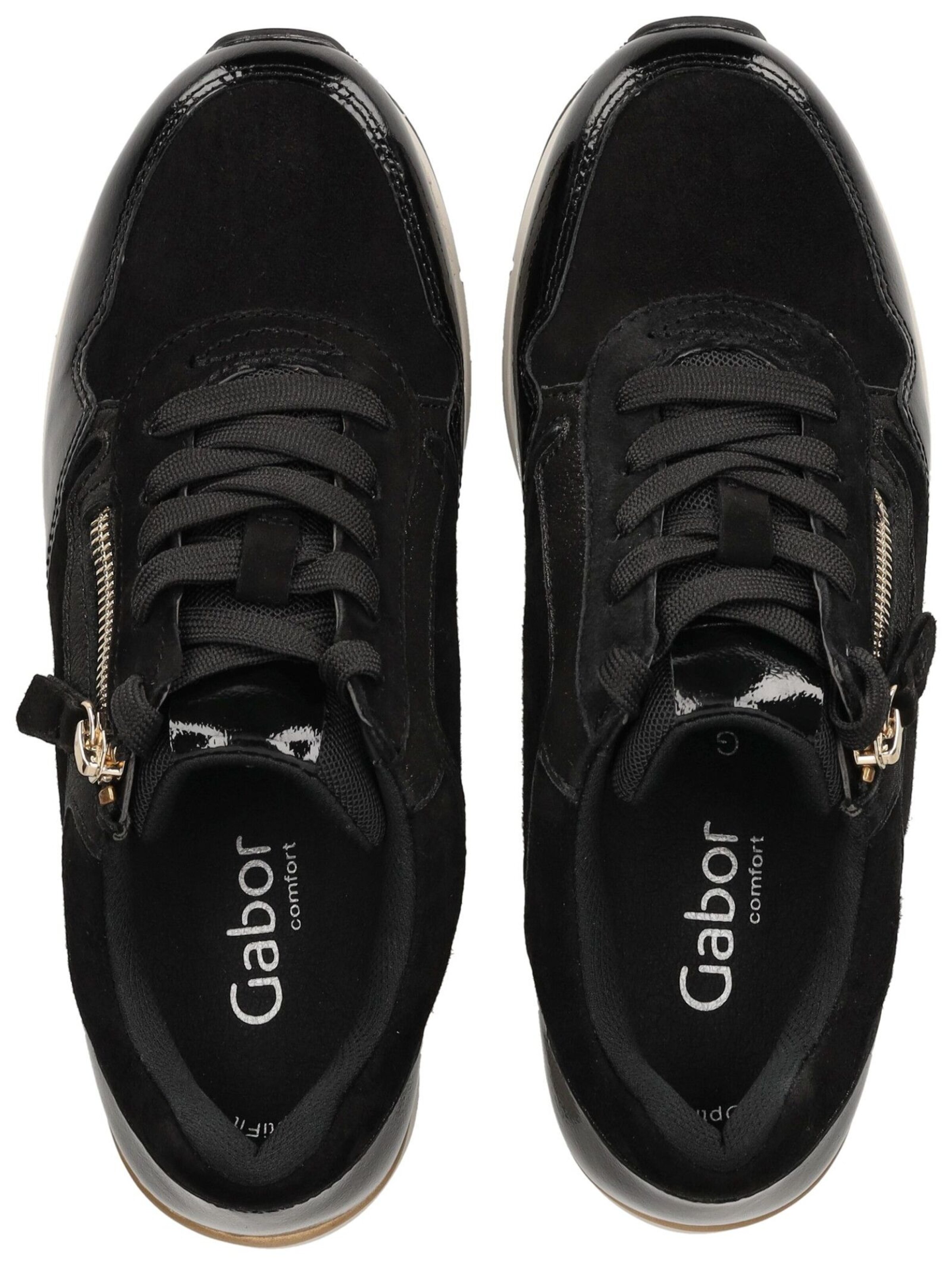 GABOR Sneaker in Schwarz