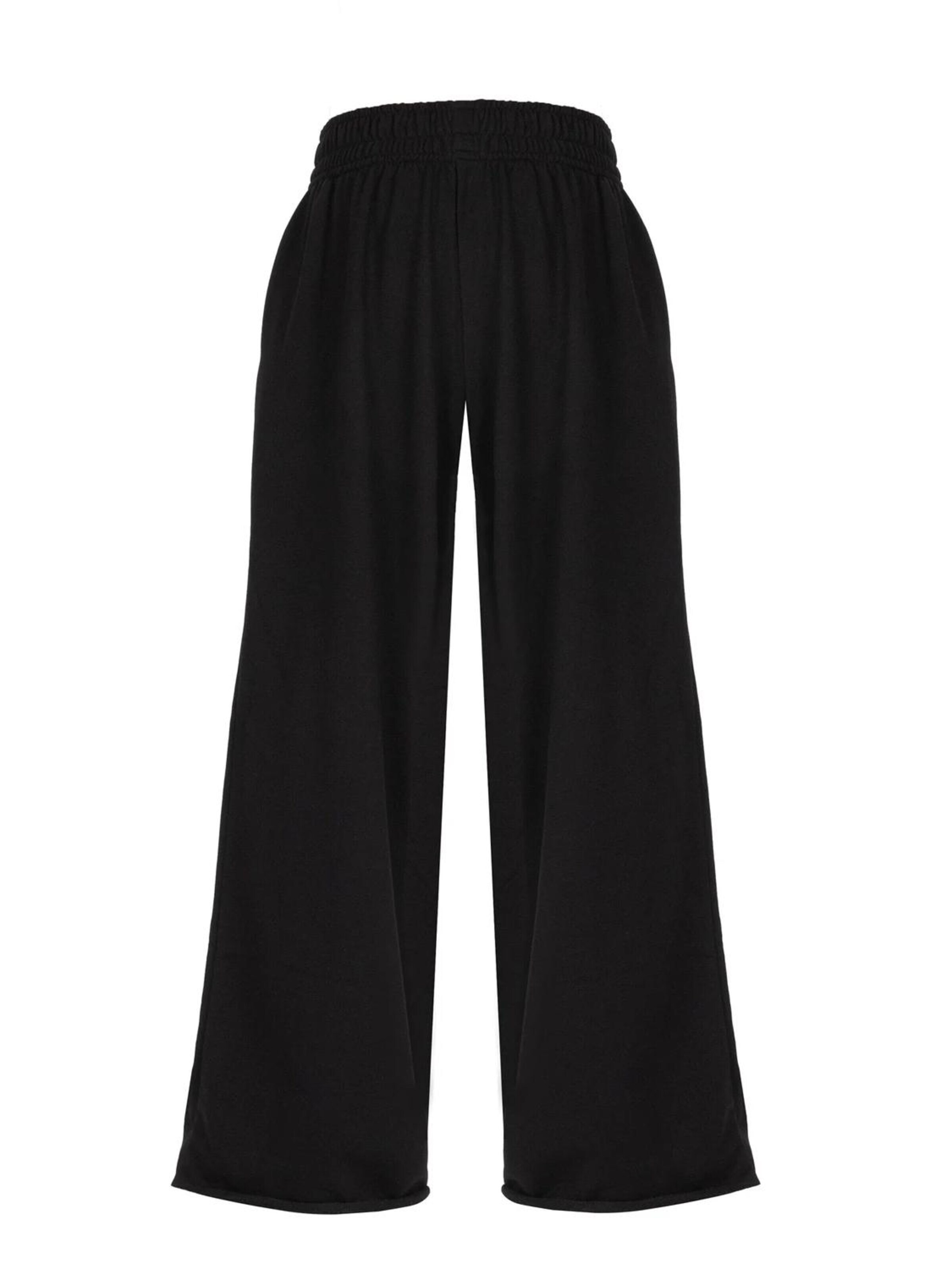 OPRA Flared Trousers 'Opra Spodnie Dresowe Jidar Black OPR-JIDAR-BLACK' in Black