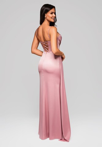 Ombre Avondjurk in Roze