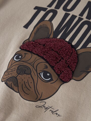 NAME IT Sweatshirt i beige