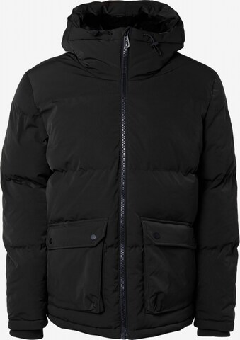 No Excess Winter Jacket in Black: front