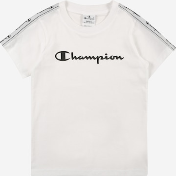 Tricou de la Champion Authentic Athletic Apparel pe alb: față