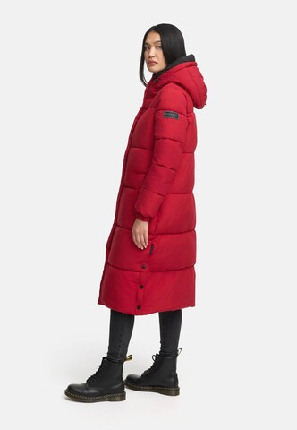 NAVAHOO Mantel 'Taublüte XIV' in Rot