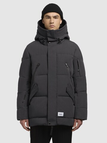 khujo Winterjacke in Grau: Vorderseite