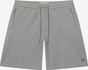 Pull&Bear Loose fit Trousers in Grey: front