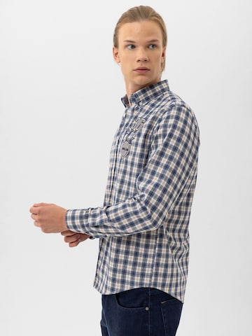 Regular fit Camicia di By Diess Collection in blu