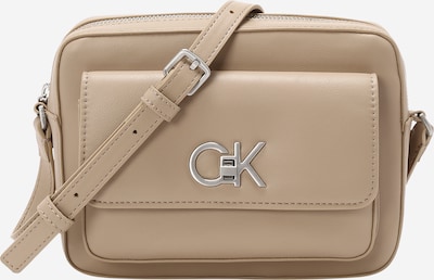 Calvin Klein Τσάντα ώμου σε μπεζ / ασημί, Άποψη προϊόντος