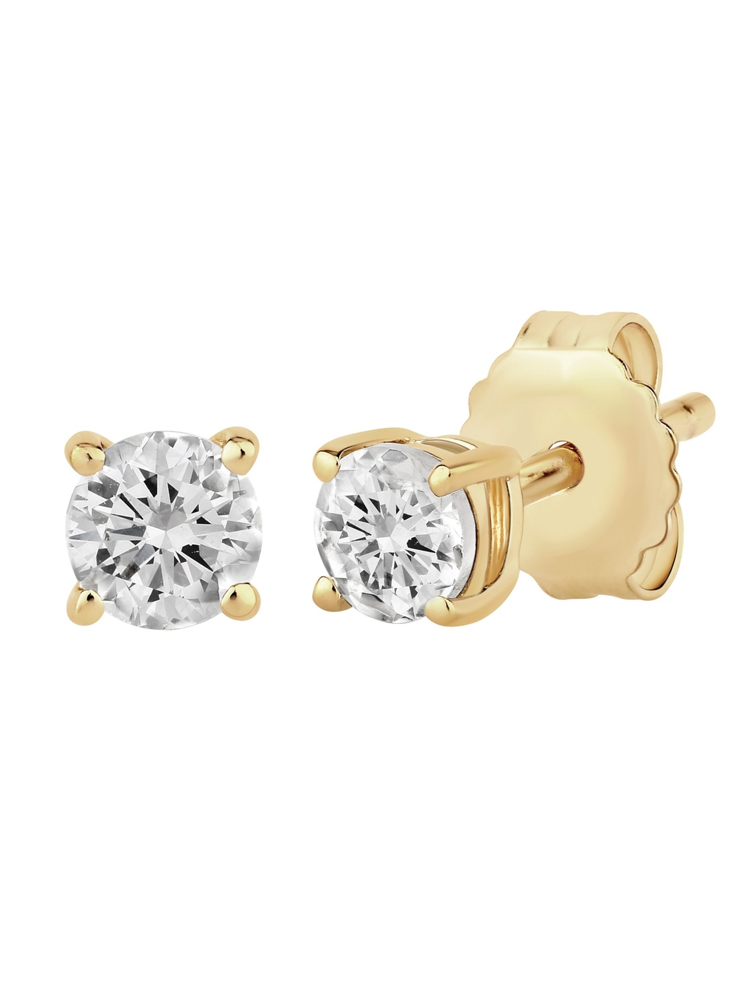 Glanzstücke München - Pendientes en oro: frente