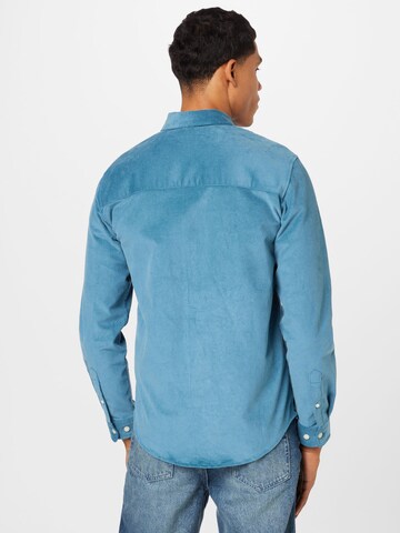 Coupe regular Chemise 'Park' Redefined Rebel en bleu