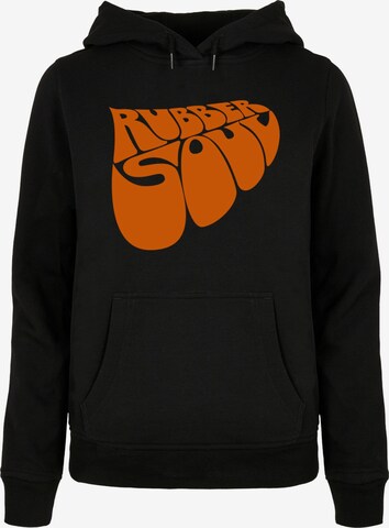 Merchcode Sweatshirt 'Beatles - Rubber Soul' in Schwarz: predná strana