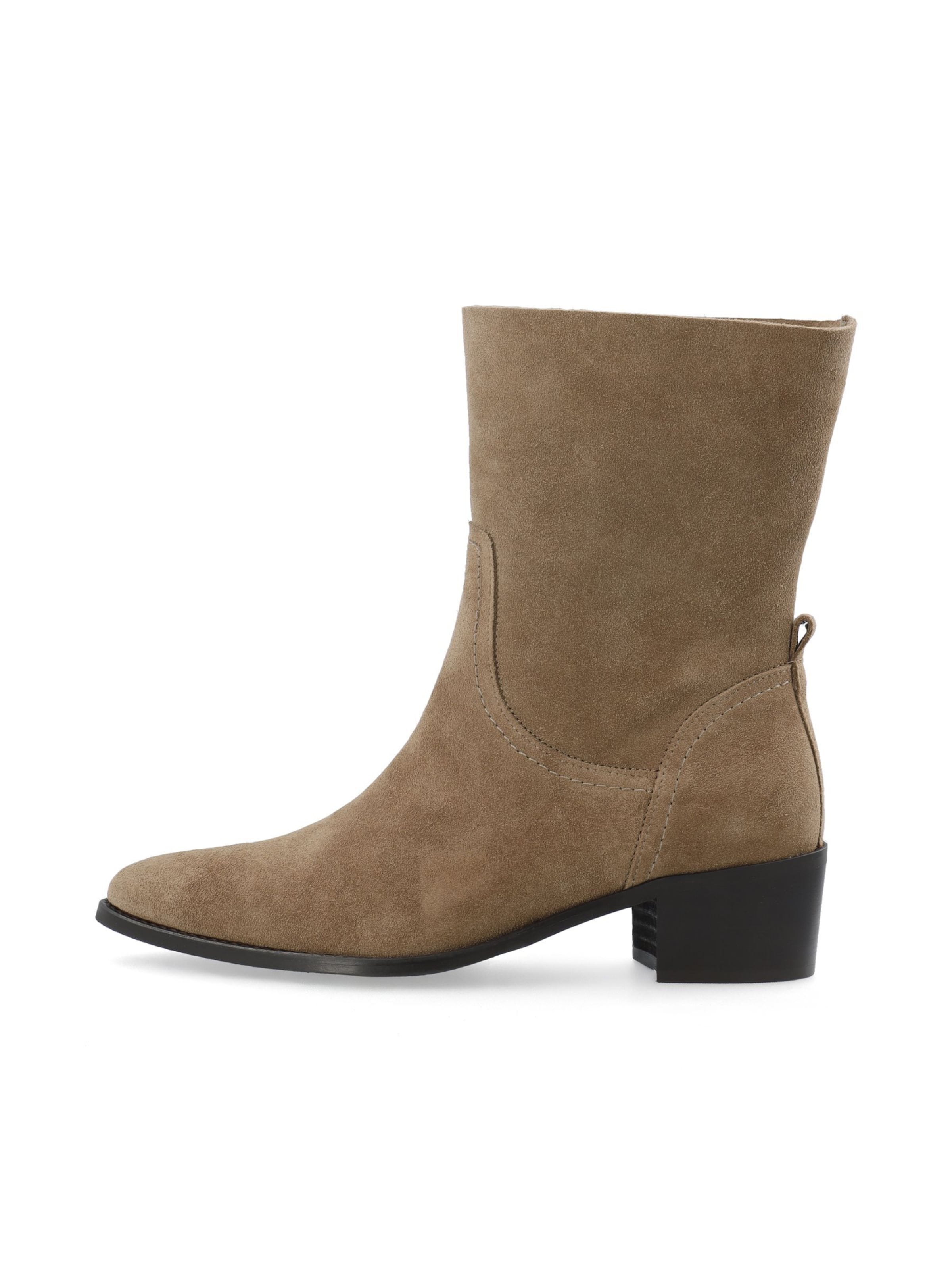 Stivale 'Biacarol' di Bianco in beige: frontale