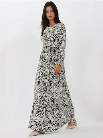 Hiccup - Vestido em bege: frente