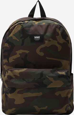 Zaino 'Ols skool III' di VANS in verde: frontale