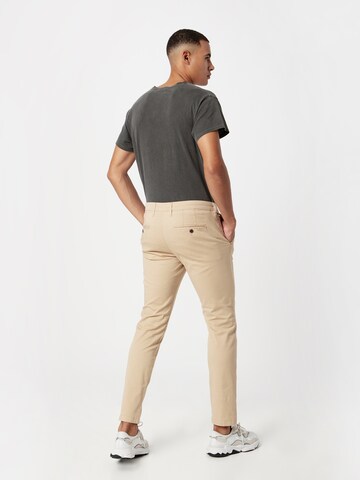 INDICODE JEANS Regular Chino trousers 'Rafle' in Beige