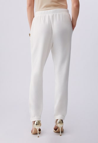 Regular Pantaloni 'Better' de la Liu Jo pe alb