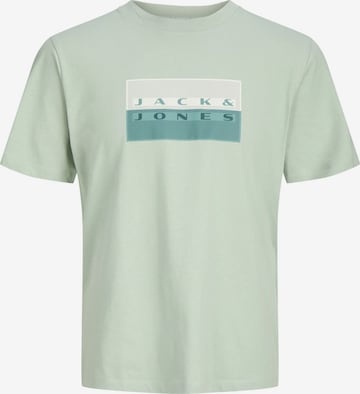 T-Shirt JACK & JONES en vert : devant