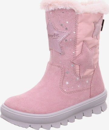 SUPERFIT Snowboots 'Flavia' i pink: forside