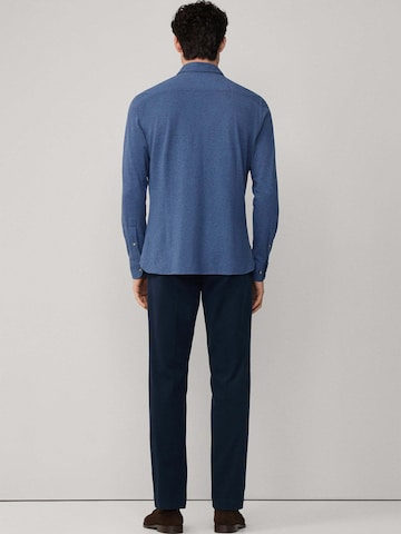 Hackett London Slim Fit Hemd in Blau