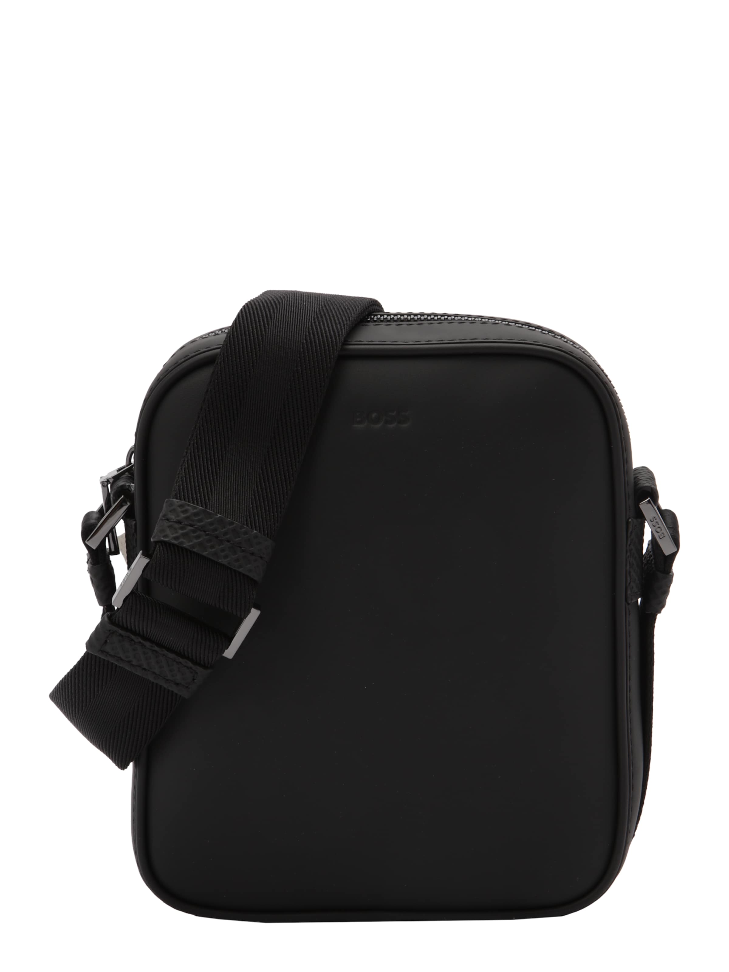 BOSS Skuldertaske i sort: forside