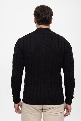 Felix Hardy Knit cardigan in Black