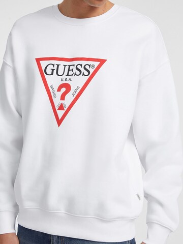 GUESS Sweatshirt 'Iconic' in White