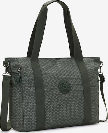 KIPLING Ročna torbica 'ASSENI' | zelena barva
