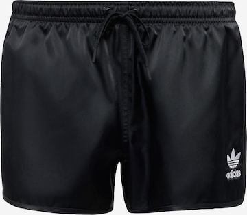 ADIDAS ORIGINALS - Bermudas 'Adicolor' en negro: frente