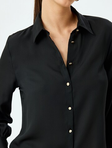 Koton Bluse in Schwarz