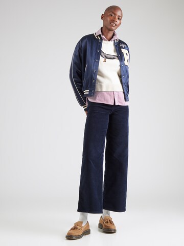 Wide Leg Pantalon 'ONLHOPE' ONLY en bleu