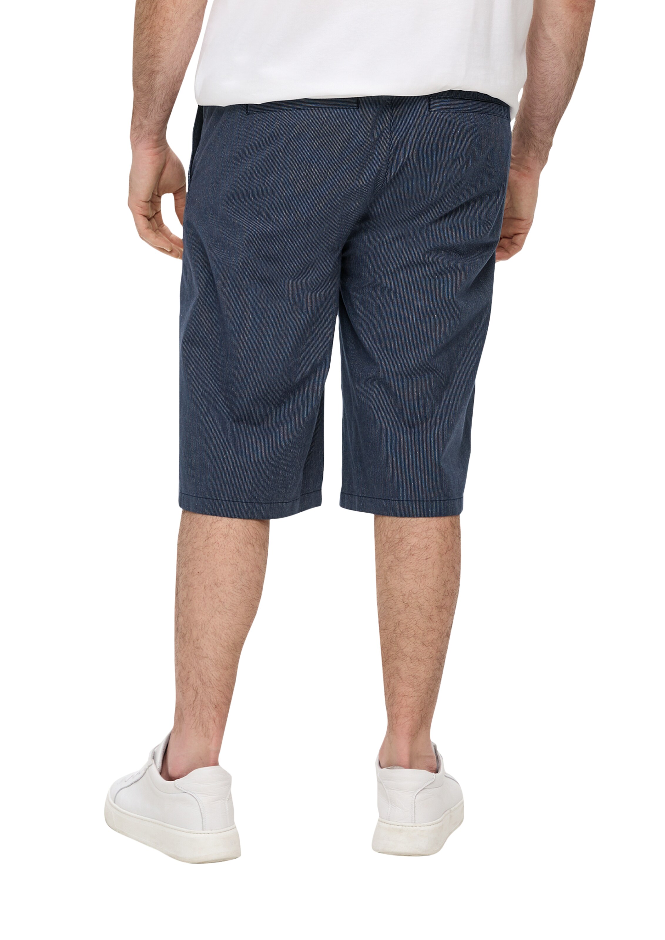 s.Oliver Men Big Sizes Loose fit Pants in Blue