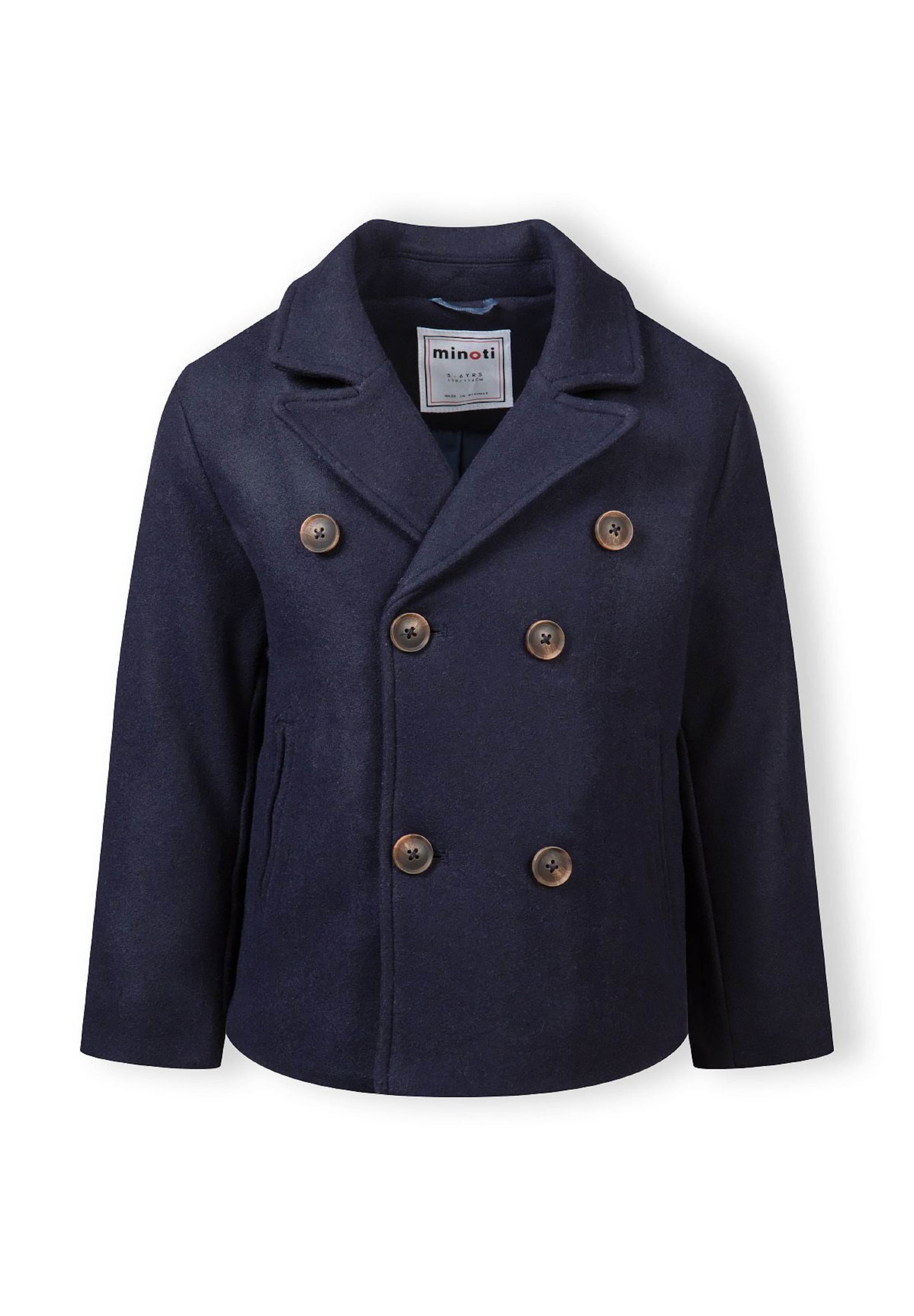 MINOTI Kabát - Modrá: predná strana