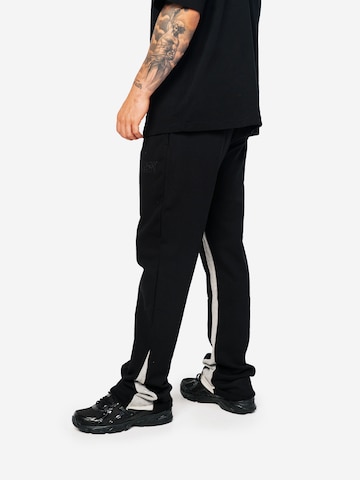 ATELIER OF FAITH Loose fit Workout Pants 'AOF Flared Pants' in Black: front