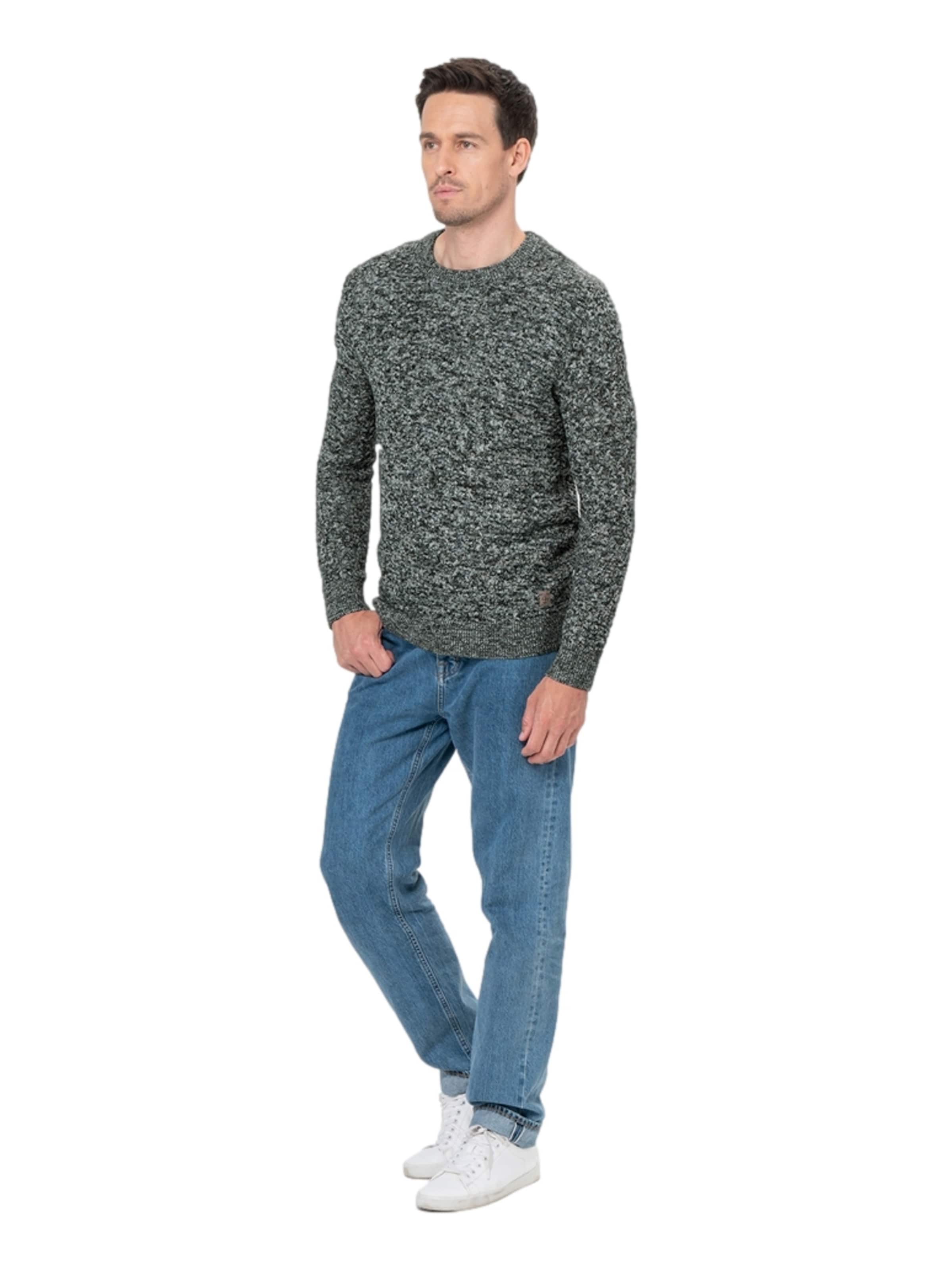 Key Largo Pullover 'Como' i grøn