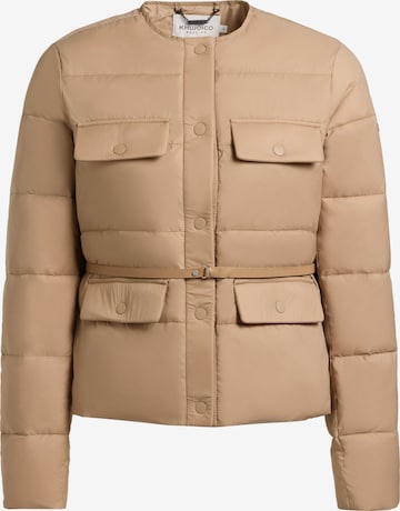 khujo - Chaqueta de entretiempo 'Cinnia' en marrón: frente