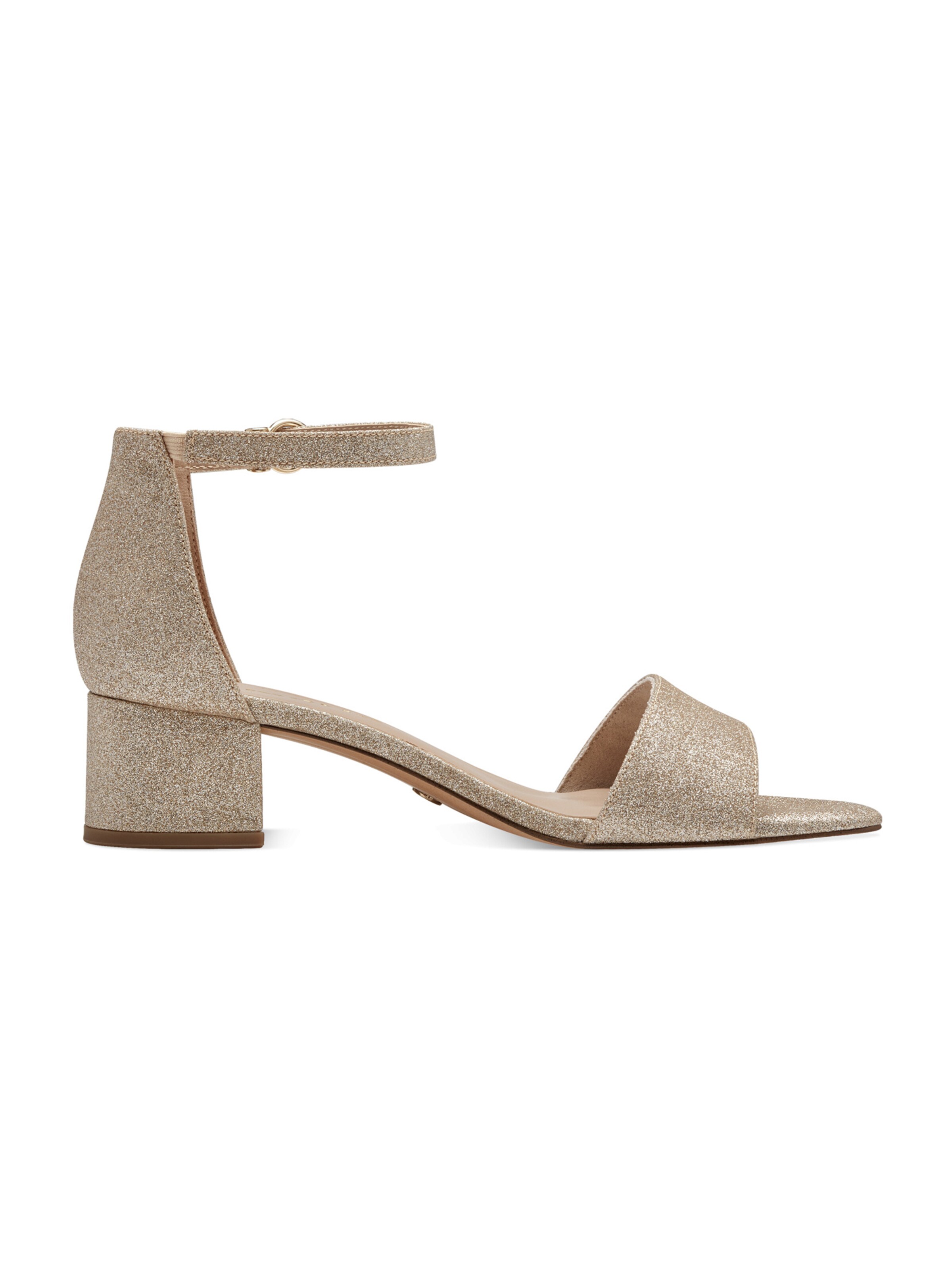 Sandales à lanières Tamaris en or