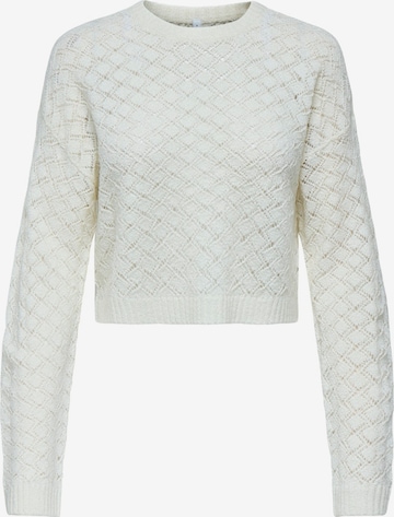 Pullover 'ONLHENRI' di ONLY in bianco: frontale