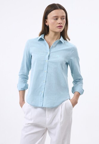 Felix Hardy Blouse in Blue: front