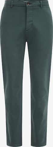 Pantaloni chino di WE Fashion in verde: frontale