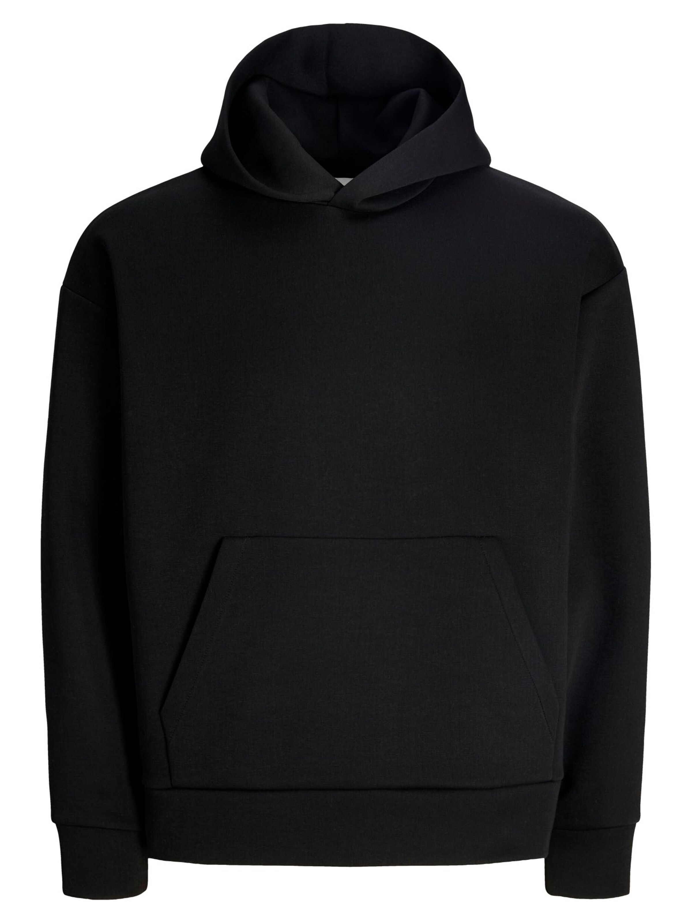 JACK & JONES Sweatshirt 'JJEBarron' in Black: front