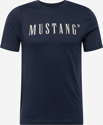MUSTANG - Camisa 'Austin' em azul: frente