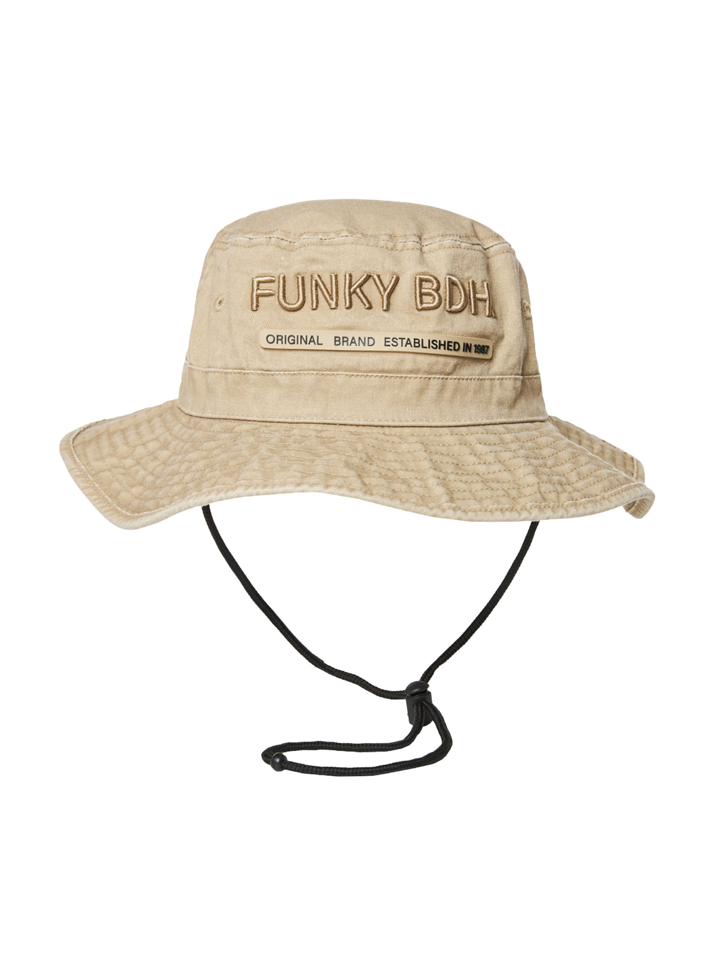 Funky Buddha Hut in Grau: Vorderseite