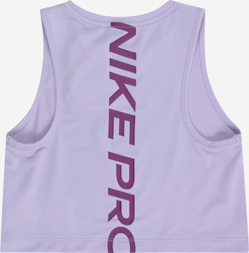 NIKE - Top desportivo em roxo