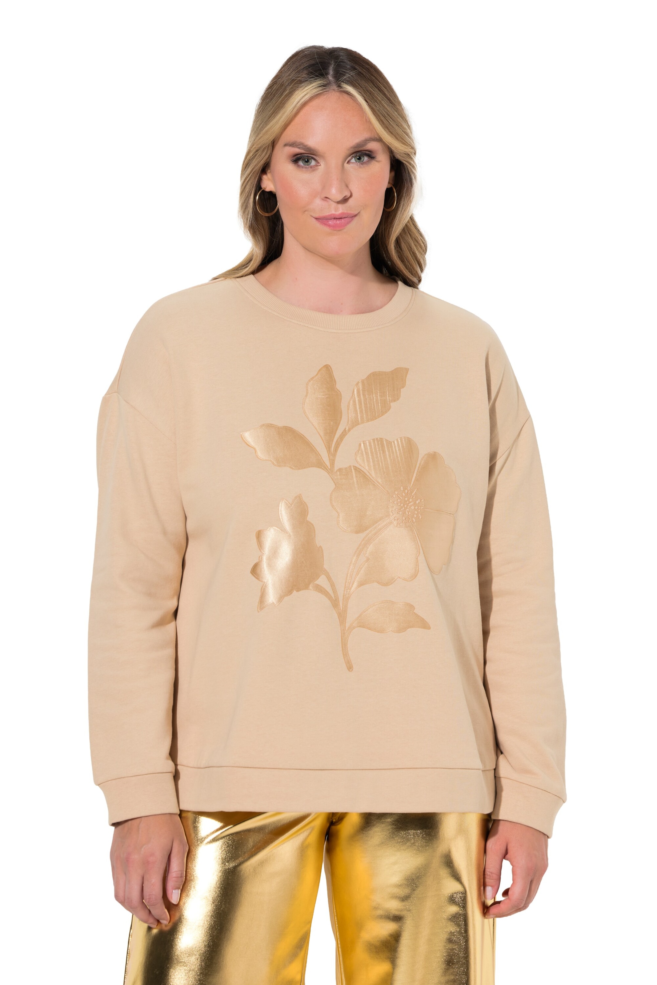 MIAMODA Sweatshirt in Beige: Vorderseite