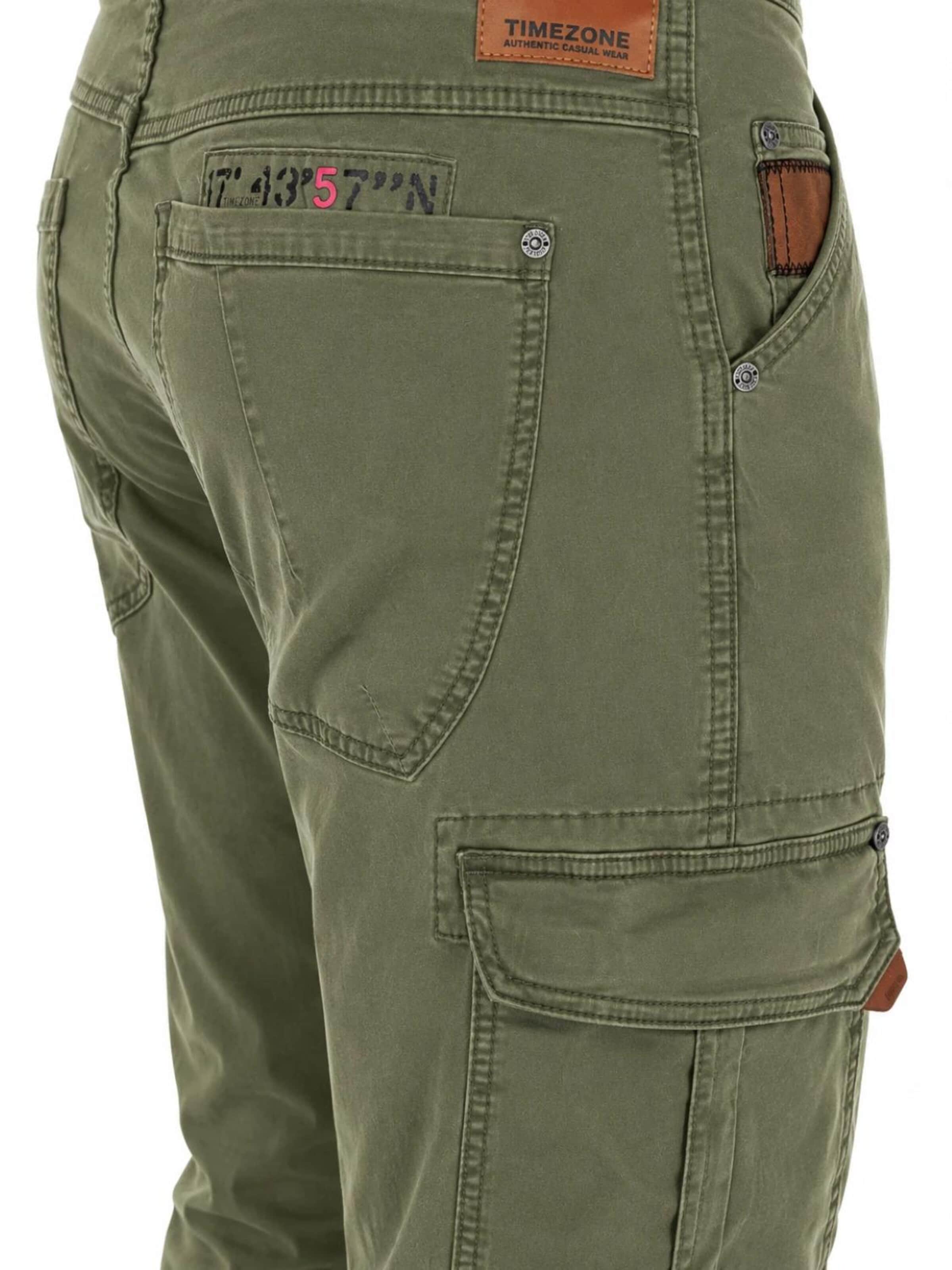 TIMEZONE - regular Pantalón cargo en verde