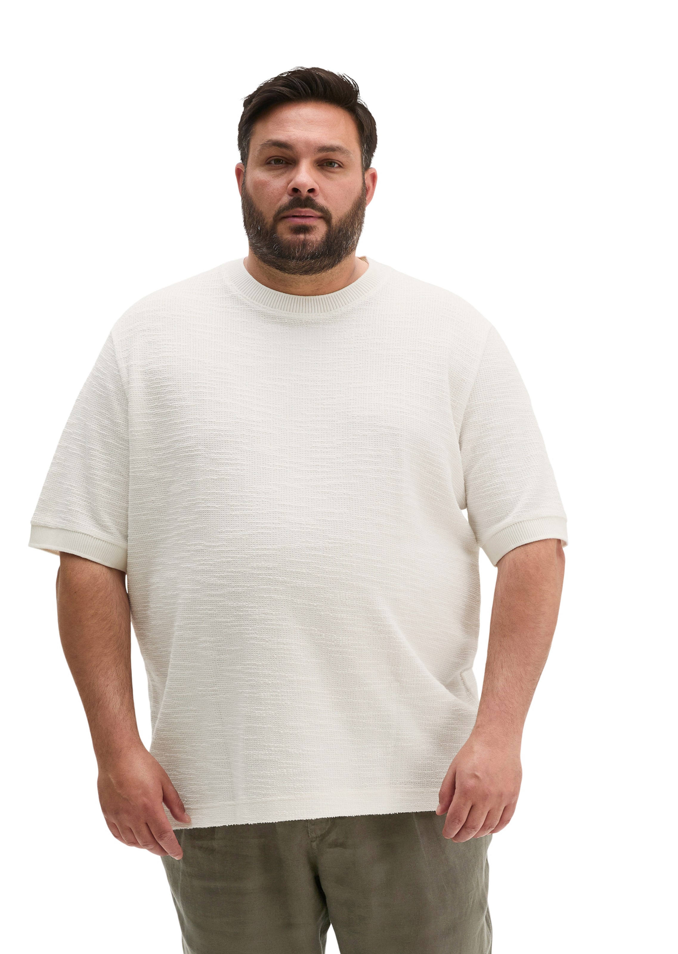Marc O'Polo Shirt in Beige: front
