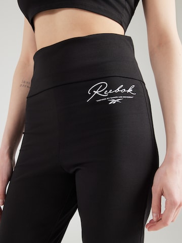 Reebok Flared Leggings 'HERITAGE' - fekete