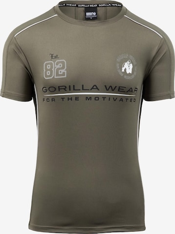Gorilla Wear Performance Shirt 'Broxton' in Brown: front