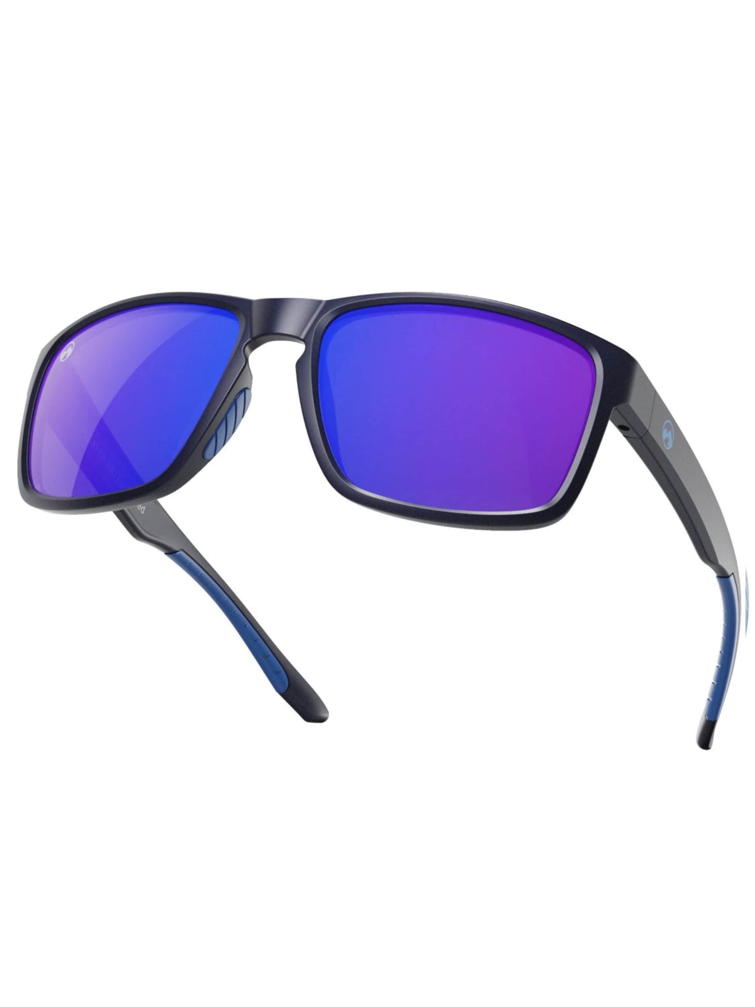 Lunettes de soleil sport 'MowMow Floater Sunglasses - Sports Glasses - Cycling Glasses - Floating Sunglasses - Polarized - Men - Women' Mowmow en bleu : devant